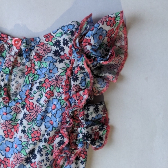 4T Floral Dress Picapino - Picture 6 of 10